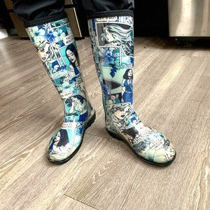 Kamik Betty Rain Boots Size 6 Like New